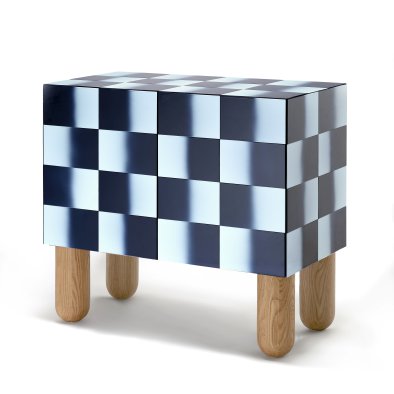 enameld sideboard blue studio catoir